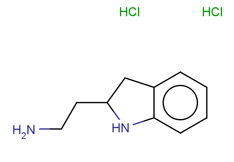2-(2,3-dihydro-1H-indol-2-yl)ethan-1-amine dihydrochloride