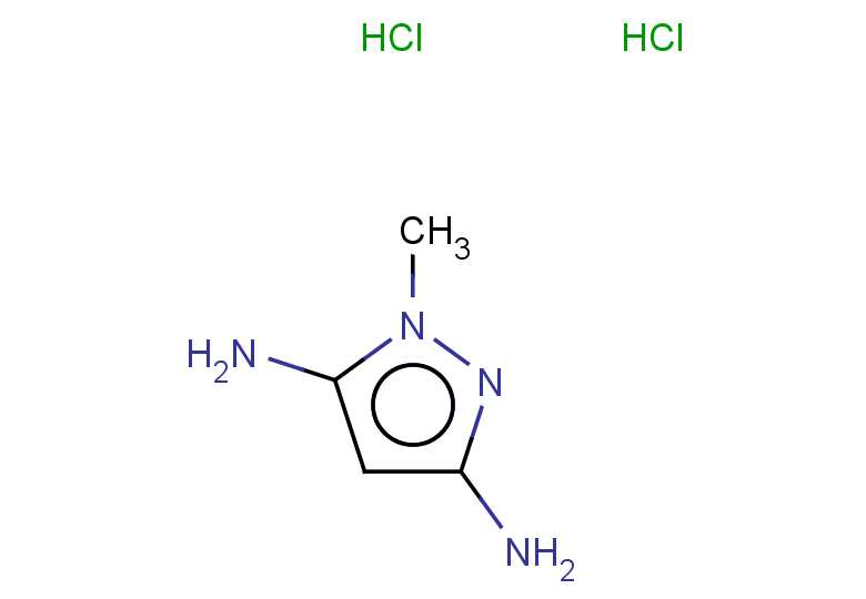 1-methyl-1H-pyrazole-3,5-diamine dihydrochloride
