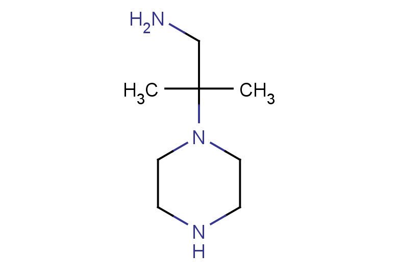 2-methyl-2-(piperazin-1-yl)propan-1-amine