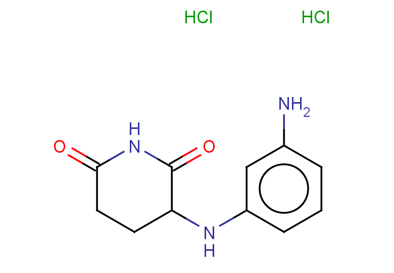 3-[(3-aminophenyl)amino]piperidine-2,6-dione dihydrochloride