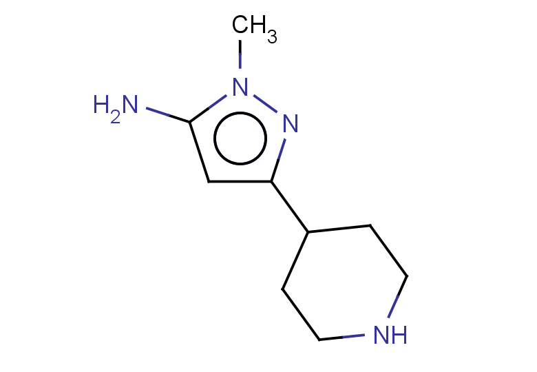 1-methyl-3-(piperidin-4-yl)-1H-pyrazol-5-amine