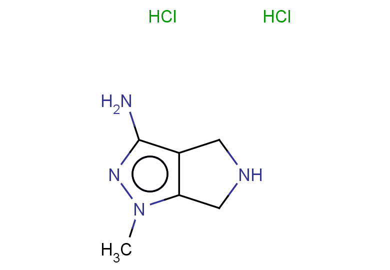 1-methyl-1H,4H,5H,6H-pyrrolo[3,4-c]pyrazol-3-amine dihydrochloride