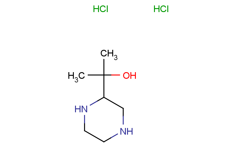 2-(piperazin-2-yl)propan-2-ol dihydrochloride