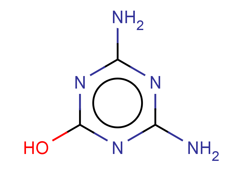4,6-diamino-1,3,5-triazin-2-ol