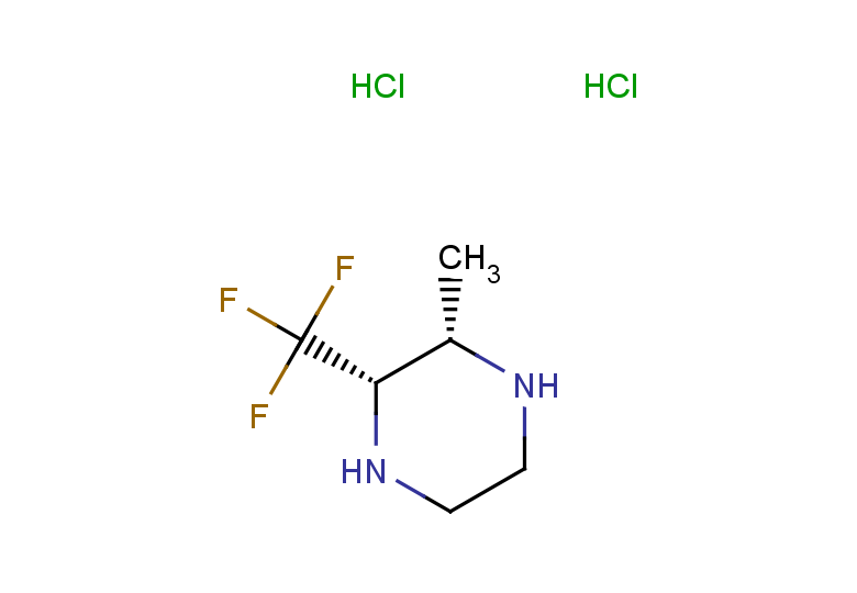 rac-(2R,3R)-2-methyl-3-(trifluoromethyl)piperazine dihydrochloride, cis