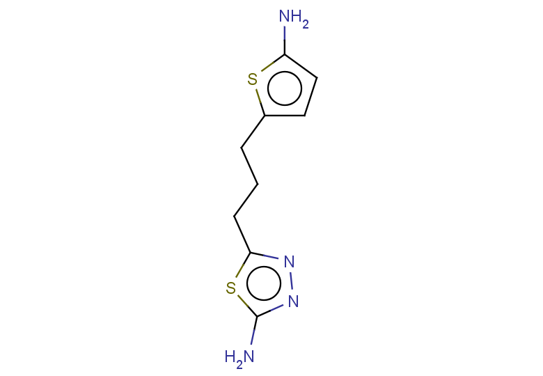 5-[3-(5-aminothiophen-2-yl)propyl]-1,3,4-thiadiazol-2-amine