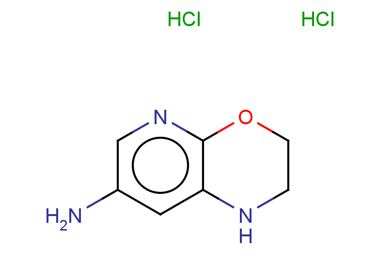 1H,2H,3H-pyrido[2,3-b][1,4]oxazin-7-amine dihydrochloride