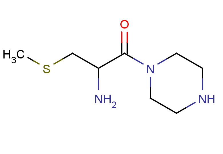 2-amino-3-(methylsulfanyl)-1-(piperazin-1-yl)propan-1-one