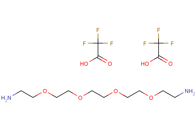 bis(2,2,2-trifluoroacetic acid); 3,6,9,12-tetraoxatetradecane-1,14-diamine