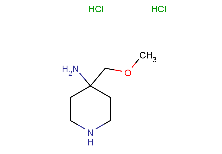 4-(methoxymethyl)piperidin-4-amine dihydrochloride