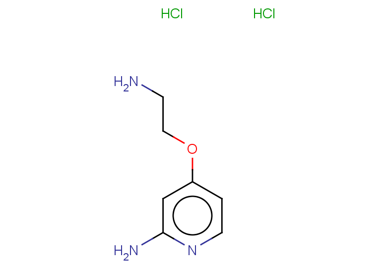 4-(2-aminoethoxy)pyridin-2-amine dihydrochloride