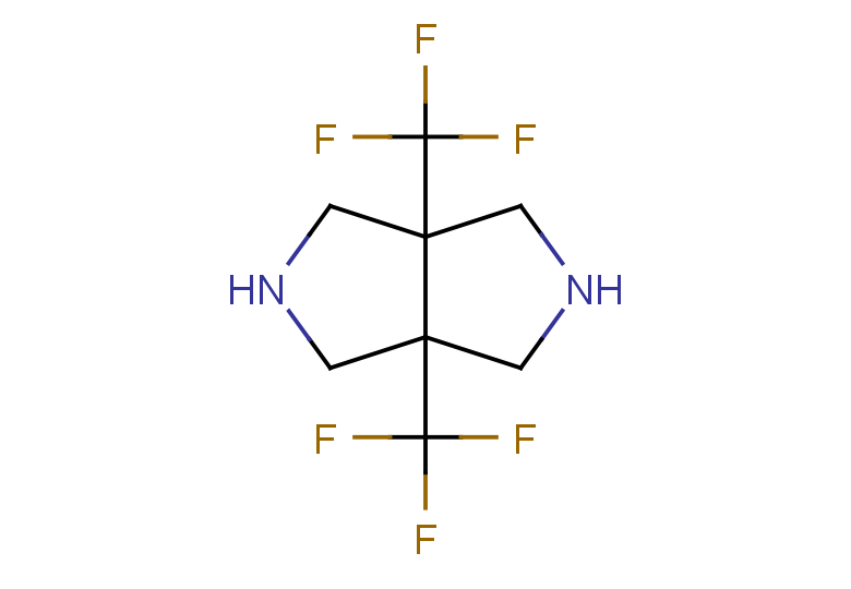 3a,6a-bis(trifluoromethyl)-octahydropyrrolo[3,4-c]pyrrole