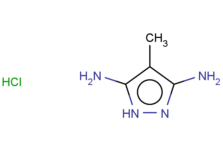 4-methyl-1H-pyrazole-3,5-diamine hydrochloride