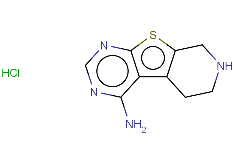 8-thia-4,6,11-triazatricyclo[7.4.0.0,2,7]trideca-1(9),2,4,6-tetraen-3-amine hydrochloride