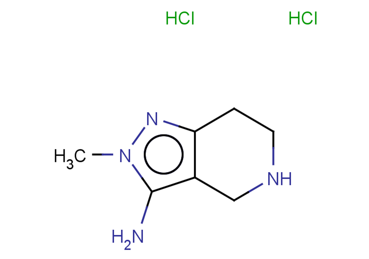 2-methyl-2H,4H,5H,6H,7H-pyrazolo[4,3-c]pyridin-3-amine dihydrochloride