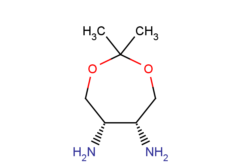 rac-(5R,6S)-2,2-dimethyl-1,3-dioxepane-5,6-diamine, cis