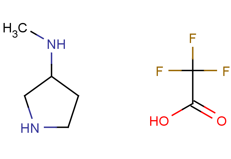 N-methylpyrrolidin-3-amine, trifluoroacetic acid