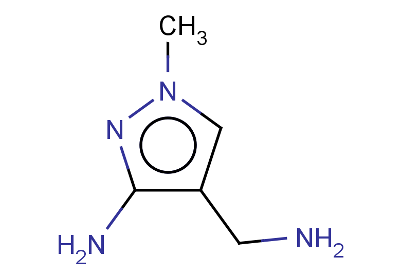 4-(aminomethyl)-1-methyl-1H-pyrazol-3-amine