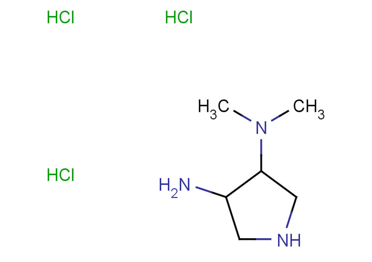 N3,N3-dimethylpyrrolidine-3,4-diamine trihydrochloride