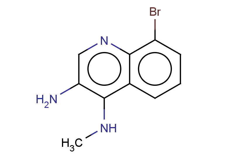 8-bromo-4-N-methylquinoline-3,4-diamine