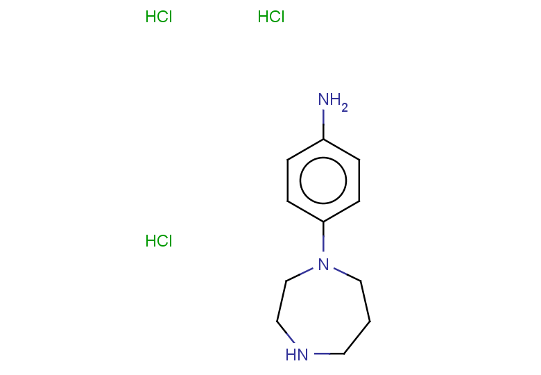 4-(1,4-diazepan-1-yl)aniline trihydrochloride