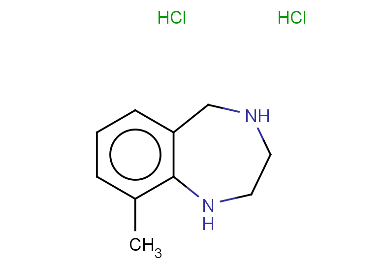 9-methyl-2,3,4,5-tetrahydro-1H-1,4-benzodiazepine dihydrochloride