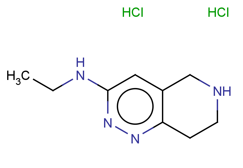 N-ethyl-5H,6H,7H,8H-pyrido[4,3-c]pyridazin-3-amine dihydrochloride