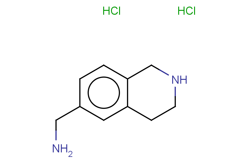 1,2,3,4-tetrahydroisoquinolin-6-ylmethanamine dihydrochloride