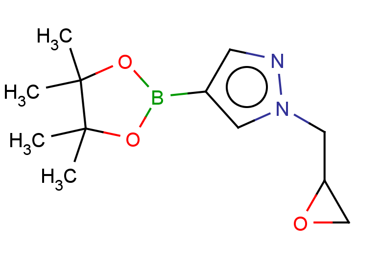 1-[(oxiran-2-yl)methyl]-4-(tetramethyl-1,3,2-dioxaborolan-2-yl)-1H-pyrazole