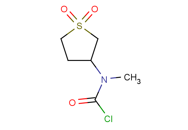 N-(1,1-dioxo-1lambda6-thiolan-3-yl)-N-methylcarbamoyl chloride