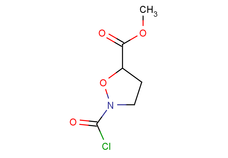 methyl 2-(carboxy)-1,2-oxazolidine-5-carboxylate