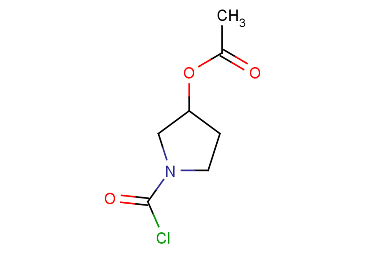 1-(carboxy)pyrrolidin-3-yl acetate