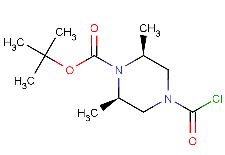 tert-butyl (2R,6S)-4-(carboxy)-2,6-dimethylpiperazine-1-carboxylate