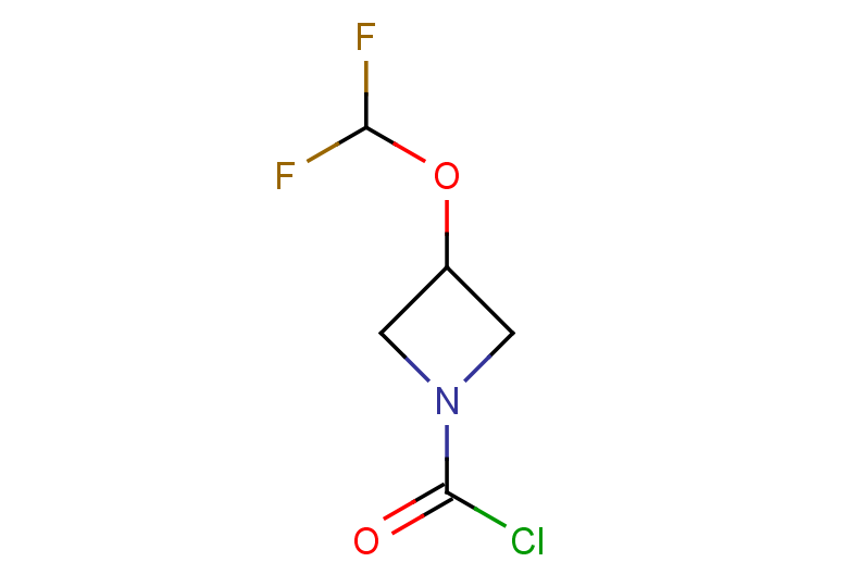 3-(difluoromethoxy)azetidine-1-carbonyl chloride