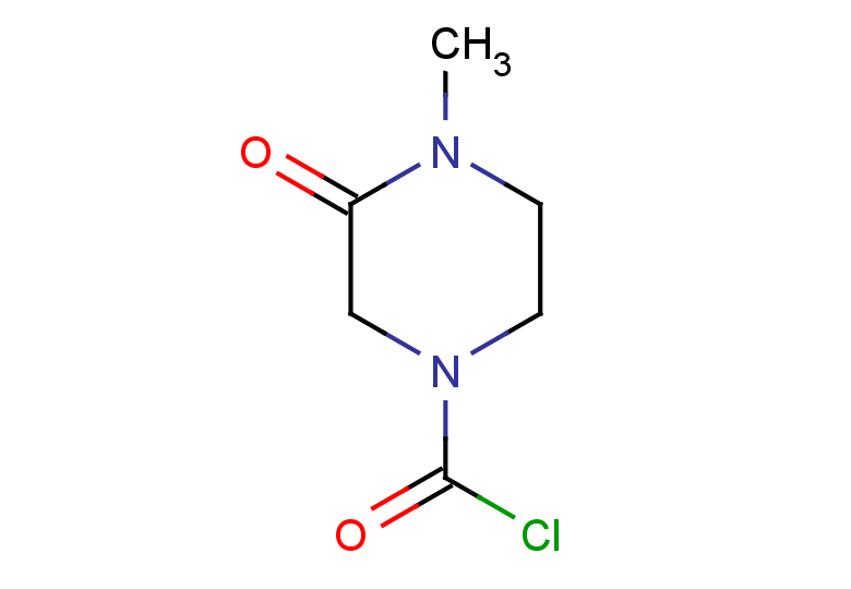 4-methyl-3-oxopiperazine-1-carbonyl chloride