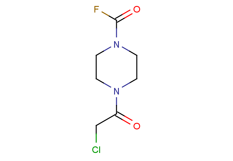 4-(2-chloroacetyl)piperazine-1-carbonyl fluoride