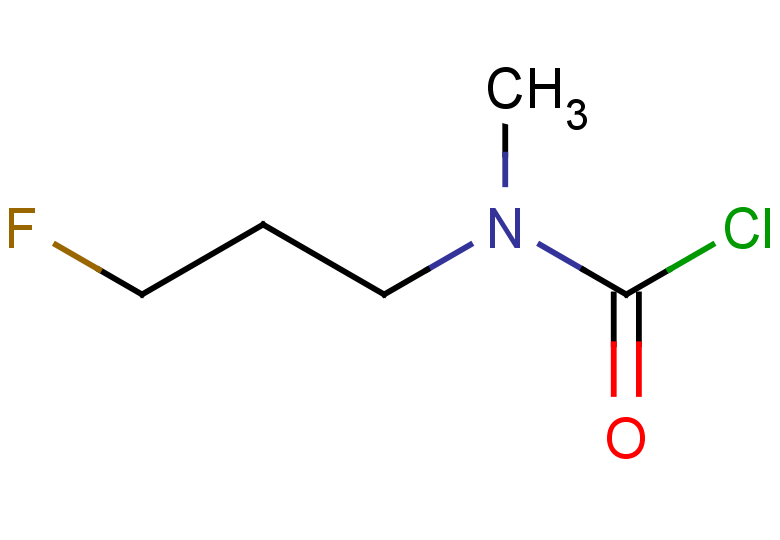 N-(3-fluoropropyl)-N-methylcarbamoyl chloride