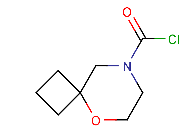 5-oxa-8-azaspiro[3.5]nonane-8-carbonyl chloride