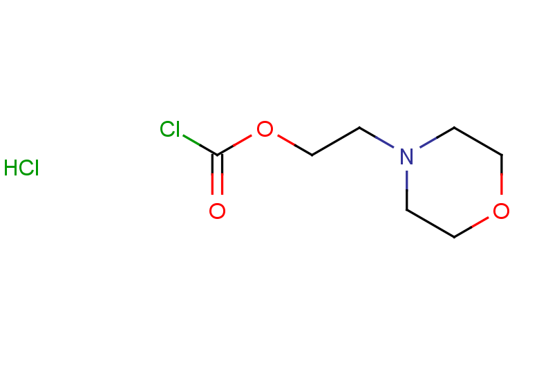 2-(morpholin-4-yl)ethyl carbonochloridate hydrochloride
