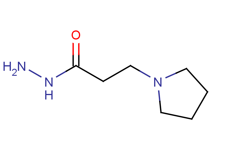 3-(pyrrolidin-1-yl)propanehydrazide