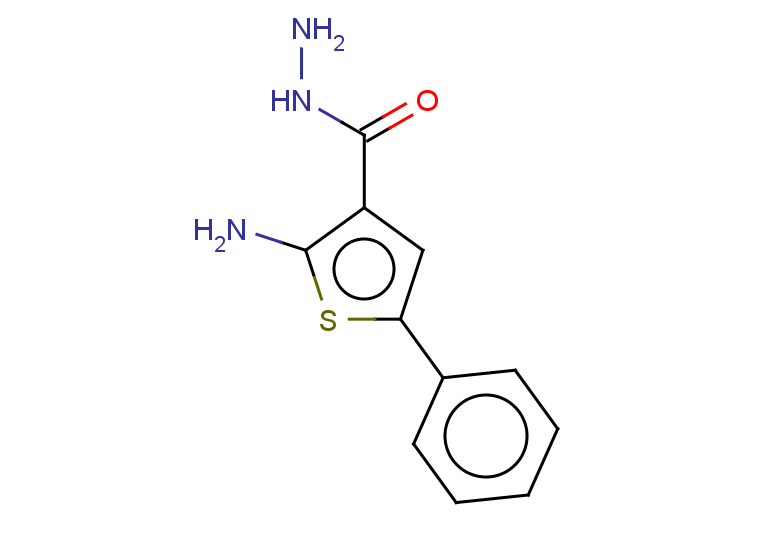 2-amino-5-phenylthiophene-3-carbohydrazide