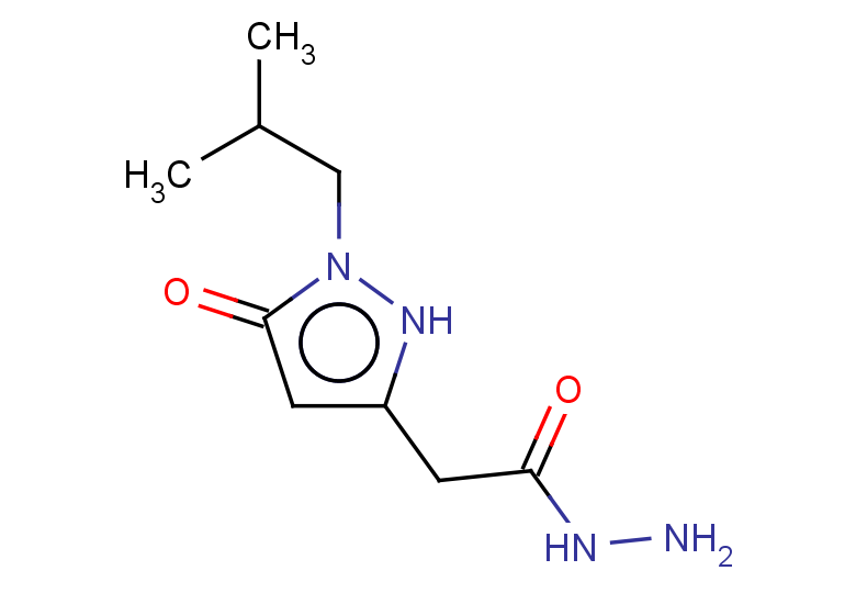 2-[1-(2-methylpropyl)-5-oxo-2,5-dihydro-1H-pyrazol-3-yl]acetohydrazide