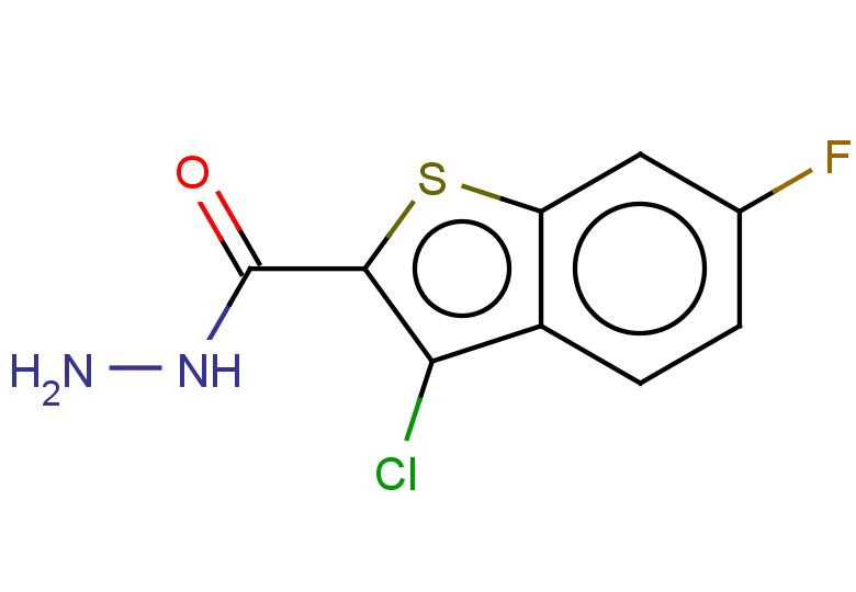 3-chloro-6-fluoro-1-benzothiophene-2-carbohydrazide