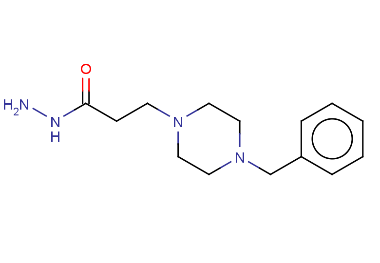 3-(4-benzylpiperazin-1-yl)propanehydrazide