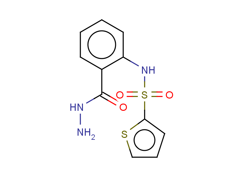 N-[2-(hydrazinecarbonyl)phenyl]thiophene-2-sulfonamide