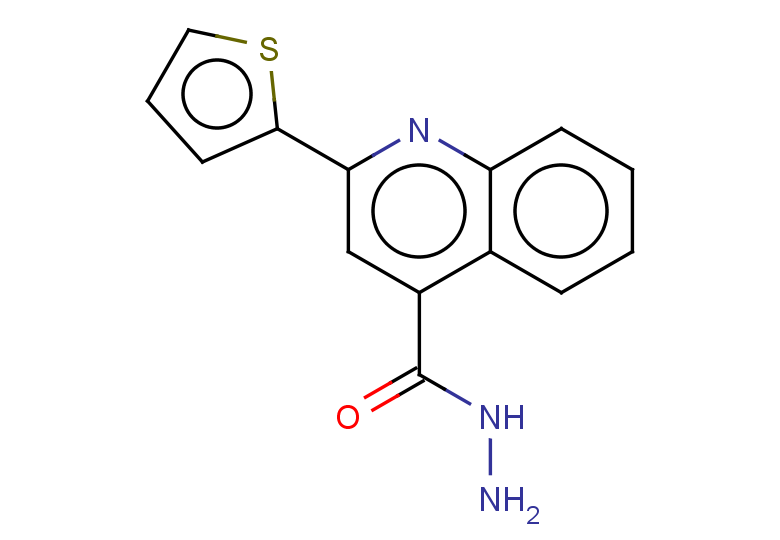 2-(thiophen-2-yl)quinoline-4-carbohydrazide
