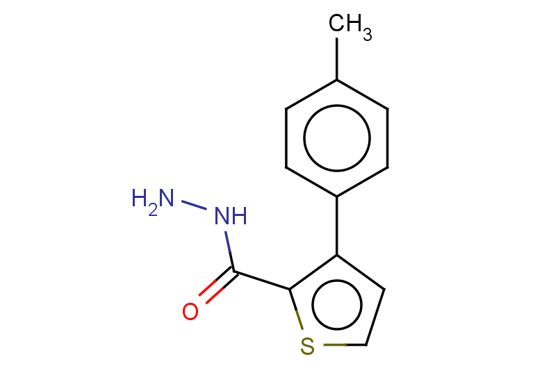 3-(4-methylphenyl)thiophene-2-carbohydrazide