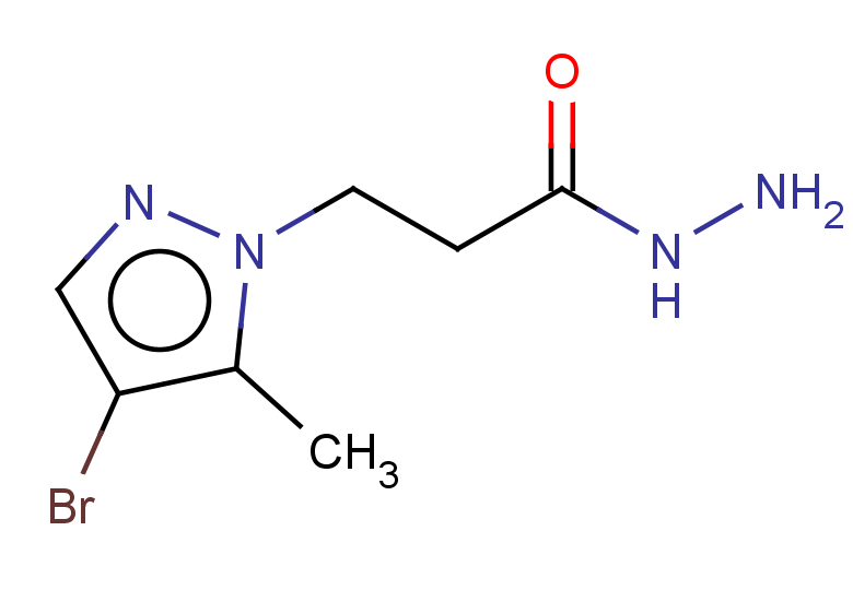 3-(4-BROMO-5-METHYL-1H-PYRAZOL-1-YL)PROPANOHYDRAZIDE