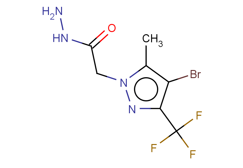 2-[4-BROMO-5-METHYL-3-(TRIFLUOROMETHYL)-1H-PYRAZOL-1-YL]ACETOHYDRAZIDE