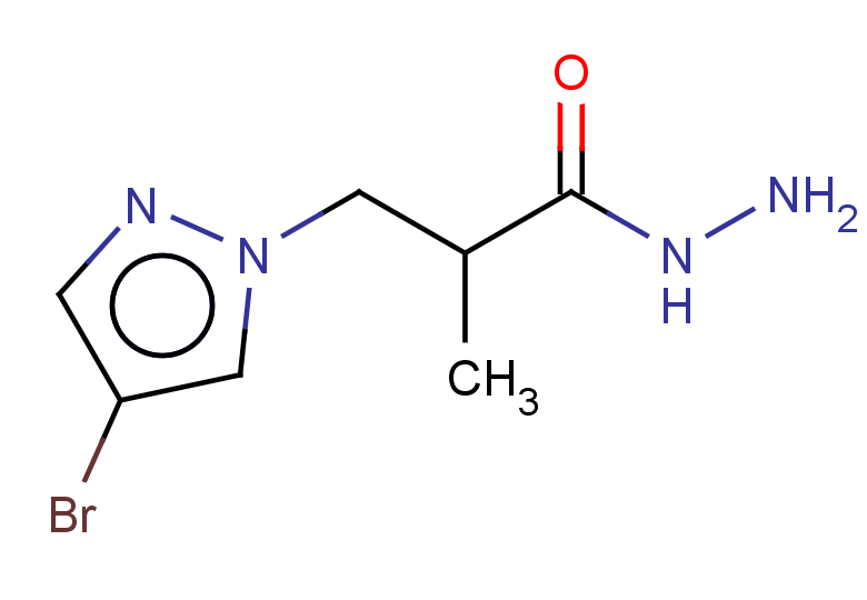 3-(4-BROMO-1H-PYRAZOL-1-YL)-2-METHYLPROPANOHYDRAZIDE